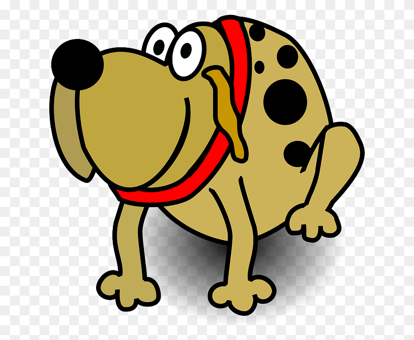 640x630 Толстая Собака Клипарты Скачать Бесплатно Картинки - Испуганная Собака Клипарт