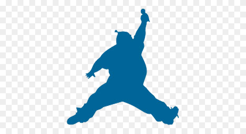 384x400 Fat Jordan Logos - Jumpman Logo Png