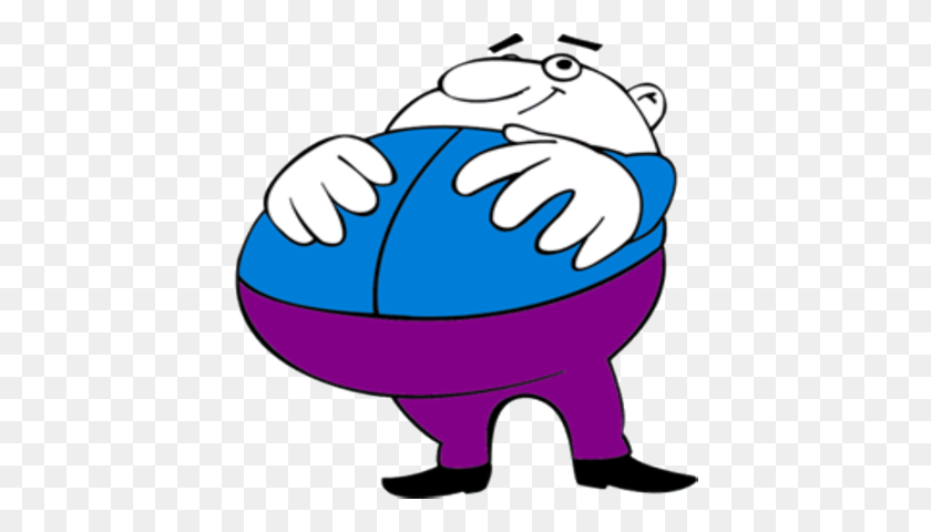 420x420 Fat Man Cartoon Png Png Image - Fat Man PNG