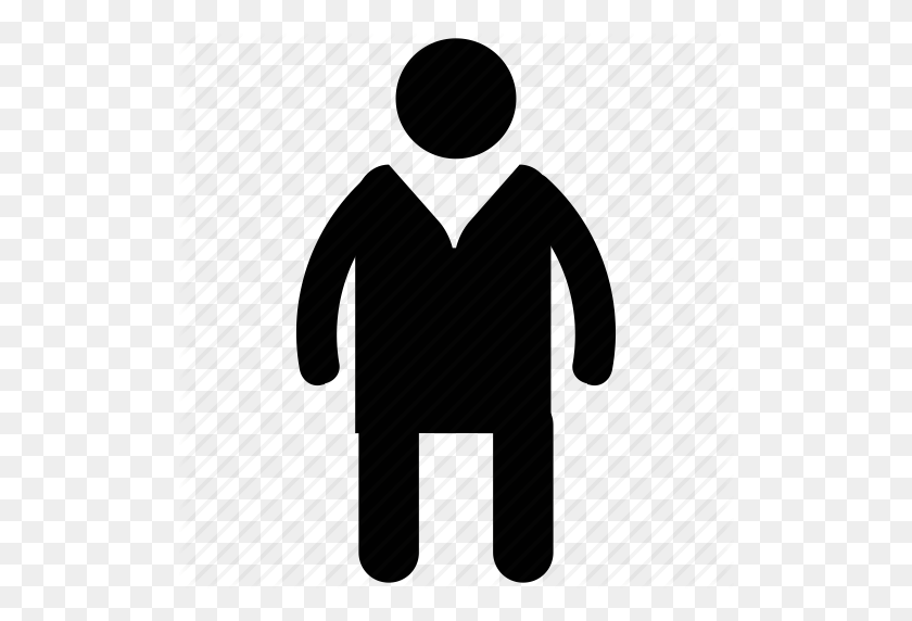 512x512 Fat Man, Healthy Man, Man, Overweight, Plus Size, Posture - Fat Man PNG