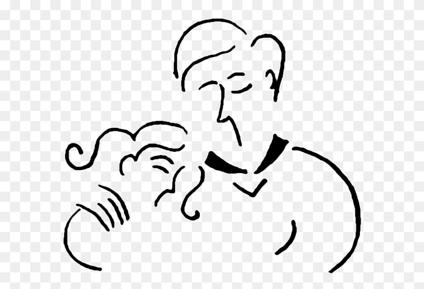 600x513 Father And Daughter Clip Art Learn To Sketch Clip - Father Daughter Clipart