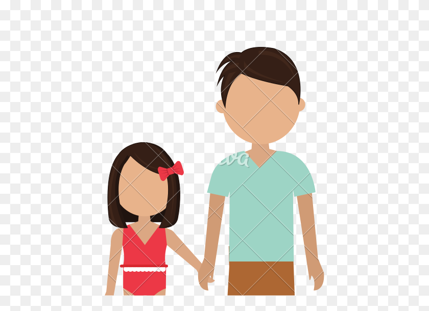 550x550 Father And Daughter Swimwear Cuycvaa Image Clip Art - Father Daughter Clipart