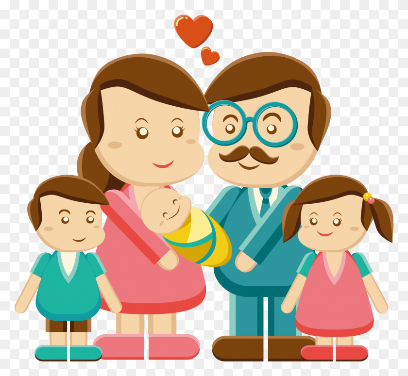 1936x1776 Father Family Mother Clip Art - Family Gathering Clipart
