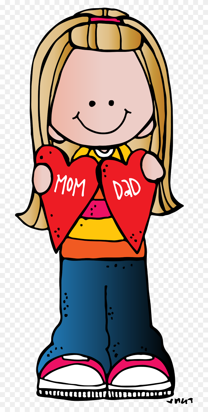 719x1600 Fathers Day Clipart Melonheadz - Fathers Day PNG