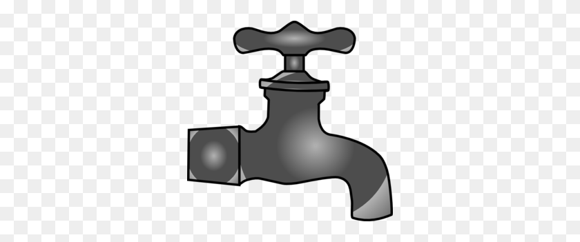 298x291 Faucet Clip Art - Plumbing Pipe Clipart