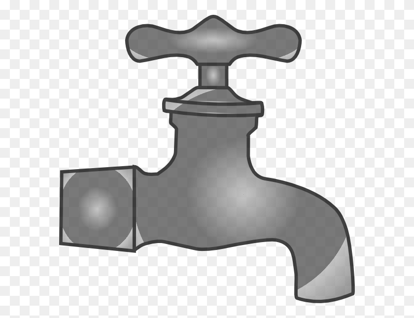 600x585 Faucet Clip Art - Drinking Fountain Clipart
