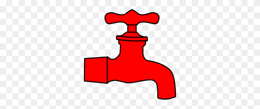 298x291 Faucet Is An Illustration Of A Dripping Silver Water Faucet - Plumbing Images Clipart