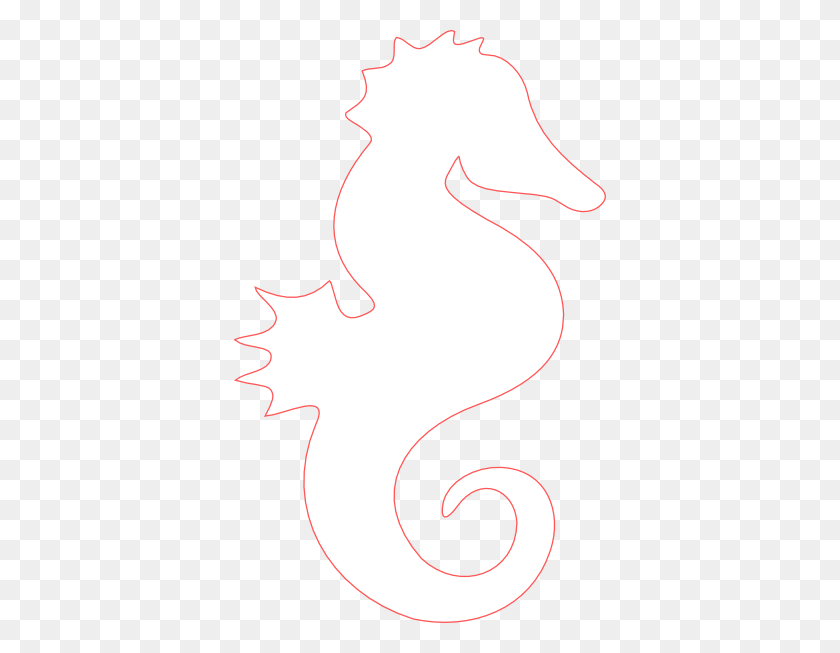 Favpro Designs Embroidery Design Seahorse Outline Inches H X - Embroidery C...