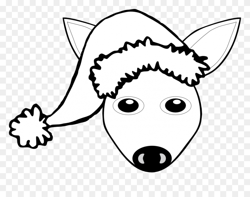 999x769 Fawn Clipart Black And White - Mule Clipart Black And White