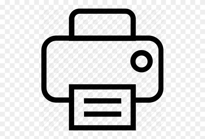 512x512 Факс, Факс, Фотоизображение, Печать, Печатная Машина, Печать - Значок Факса Png