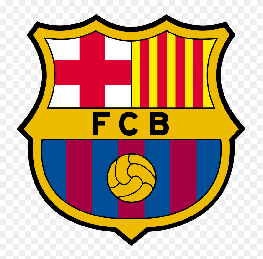 757x768 Fc Barcelona Logo Png - Emblema Png