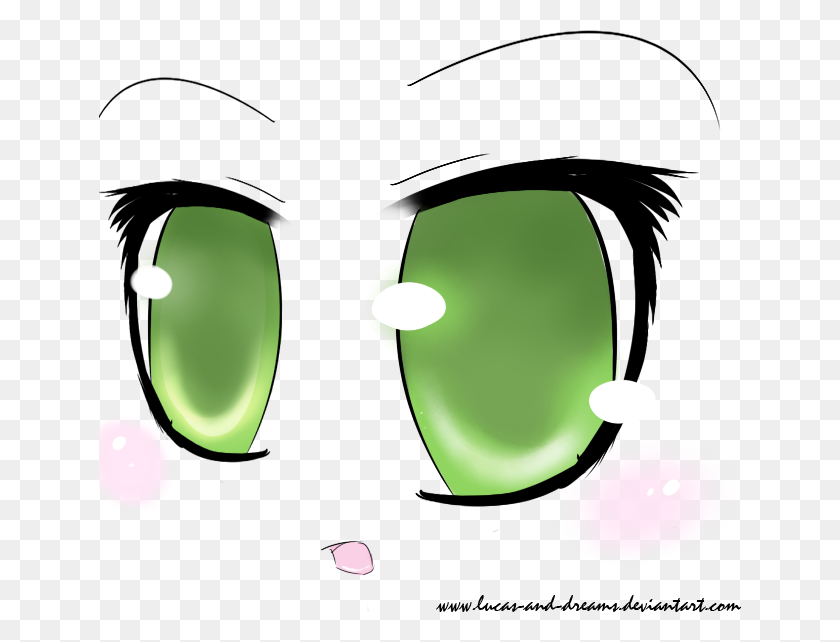 642x582 Fears - Green Eyes PNG
