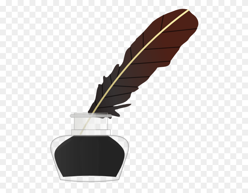 504x595 Feather Cliparts - Feather Duster Clipart