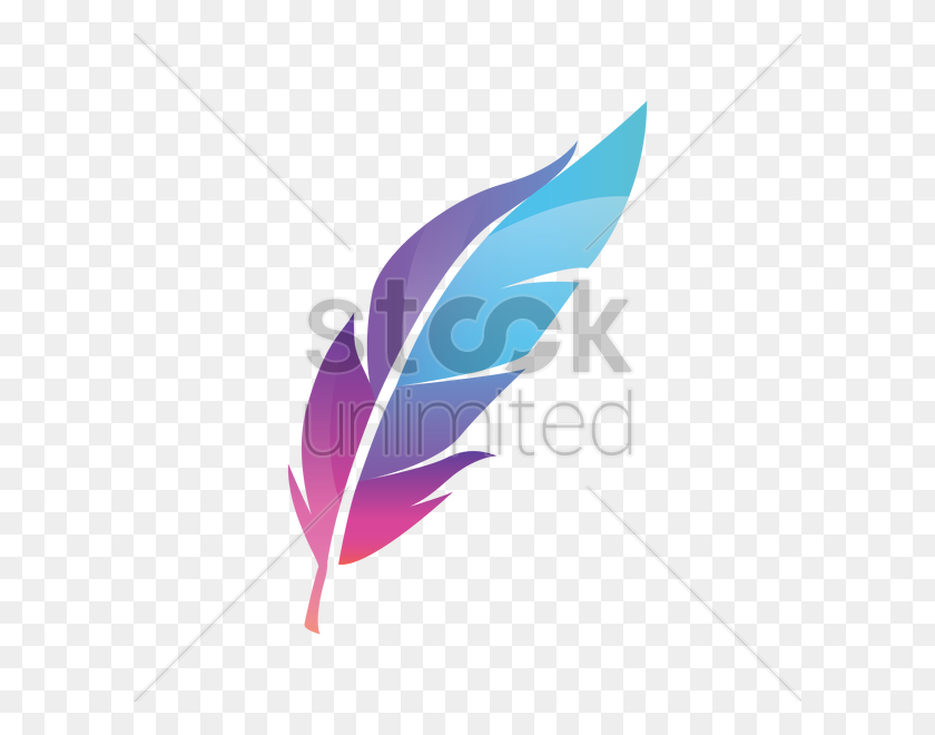 600x600 Feather Icon Vector Image - Feather Vector PNG