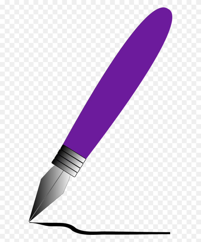 600x954 Feather Pen Cliparts - Feather Pen PNG