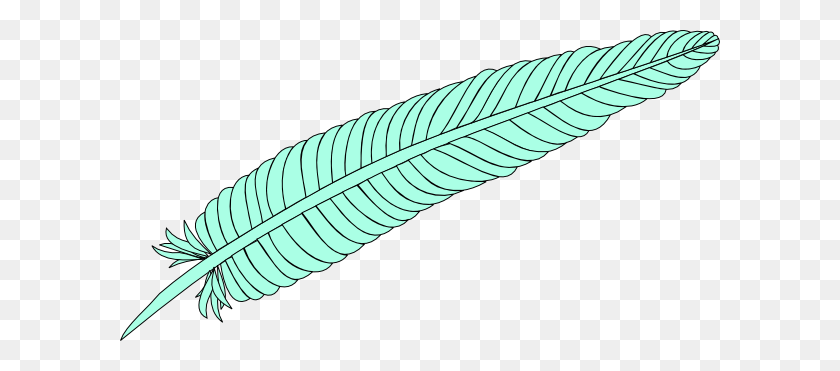 600x311 Feather Png Clip Arts For Web - Free Feather Clip Art