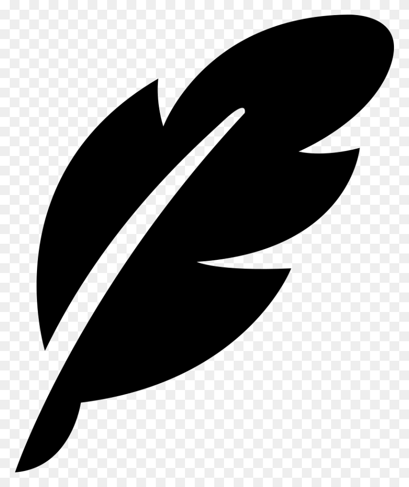 814x980 Feather Png Icon Free Download - White Feather PNG