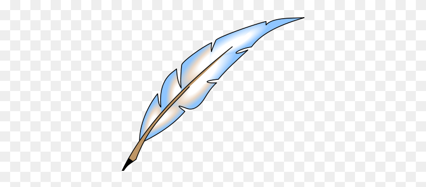 365x310 Feather Transparent - Feather Clipart PNG