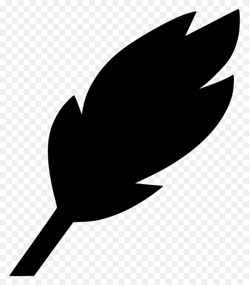 848x980 Feather Write Edit Draw Instrument Png Icon Free Download - Feather PNG