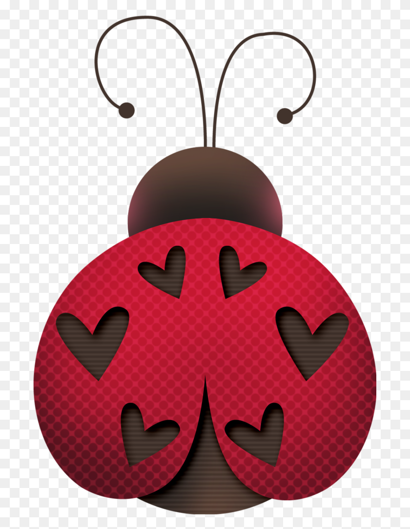 703x1024 Февральский Флирт Фантазии Божья Коровка, Ошибки И Любовные Ошибки - Love Bug Клипарт