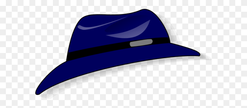 600x307 Fedora Hat Клипарт - Клипарт Fedora Hat