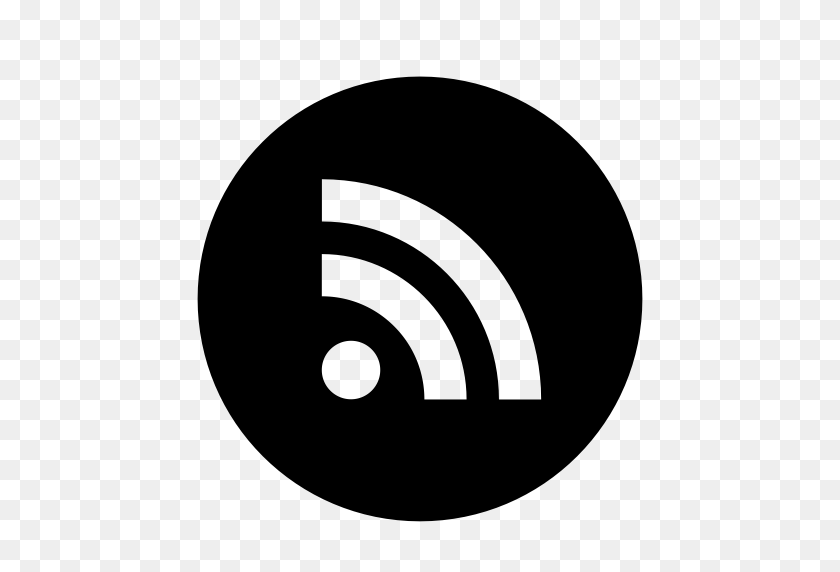 512x512 Feed, Rss, Subscribe Icon - Black Subscribe PNG