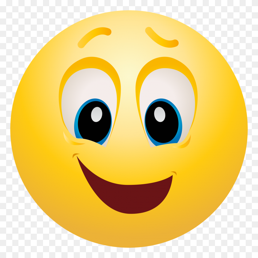 2000x2000 Feeling Happy Emoticon Emoji - Happy Emoji PNG