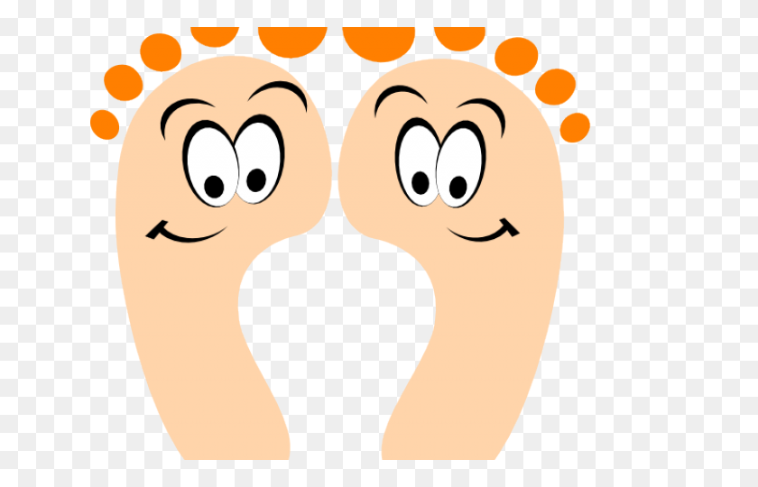 640x480 Feet Clipart Sole Foot - Footsteps Clipart
