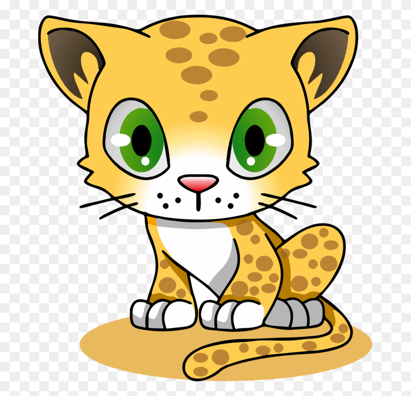 683x750 Felidae Leopardo De Amur, Cheetah, Jaguar, Leopardo De Las Nieves - Snow Leopard Clipart