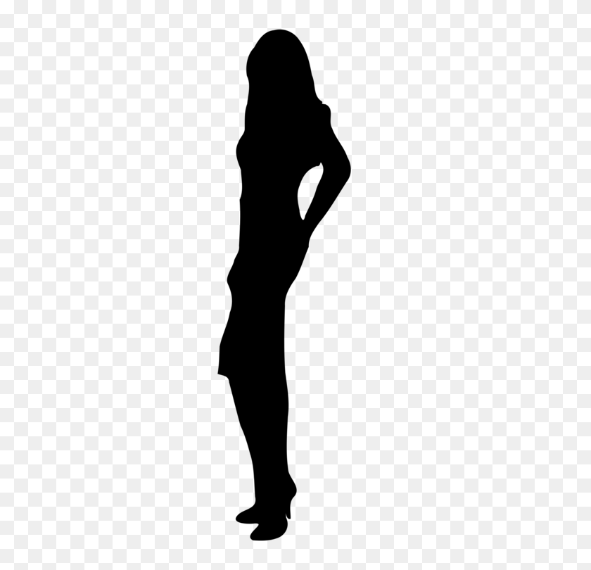 750x750 Female Body Shape Human Body Silhouette Drawing Woman Free - Female Body Clipart