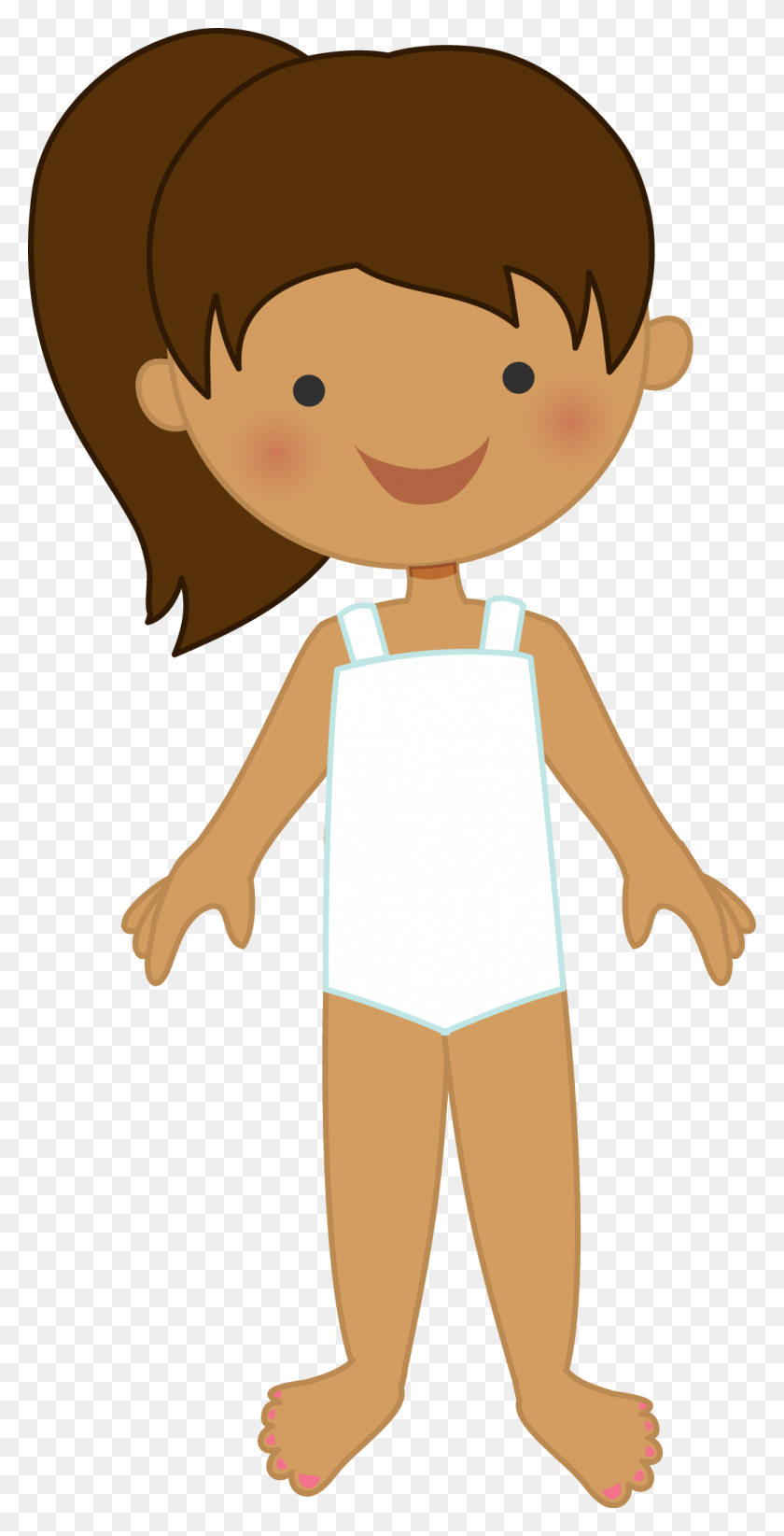 1037x2108 Cuerpo Femenino Two Md Clipart Girl Winging - Two Girls Clipart