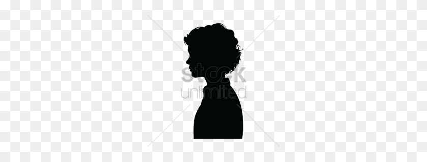 260x260 Female Clipart - Afro Woman Clipart