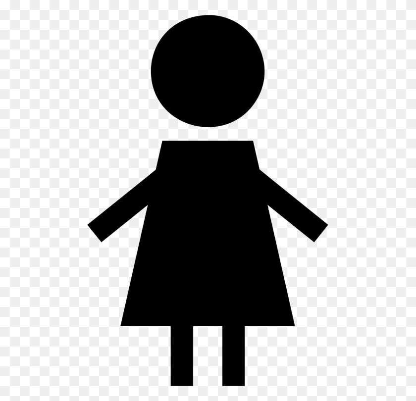 487x750 Female Computer Icons Woman Gender Symbol Silhouette Free - Gender Clipart