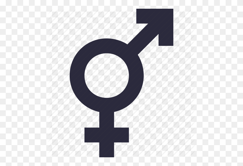 512x512 Female Gender, Gender Symbol, Genders, Male Gender, Sex Symbol Icon - Male Symbol PNG