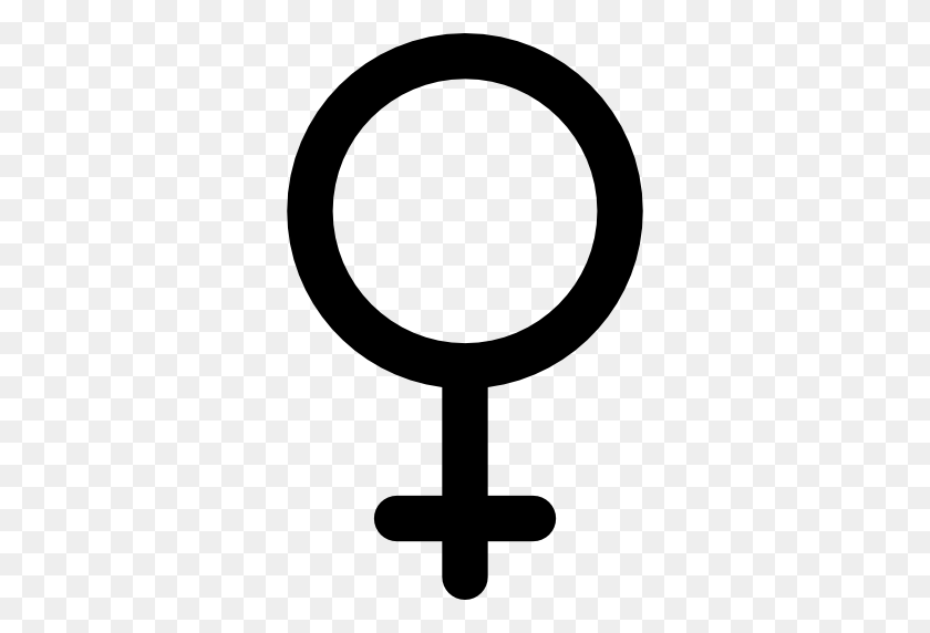 512x512 Female Gender Sign - Mujer PNG