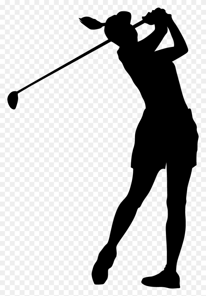 783x1149 Female Golfer Png Transparent Picture - Golf PNG