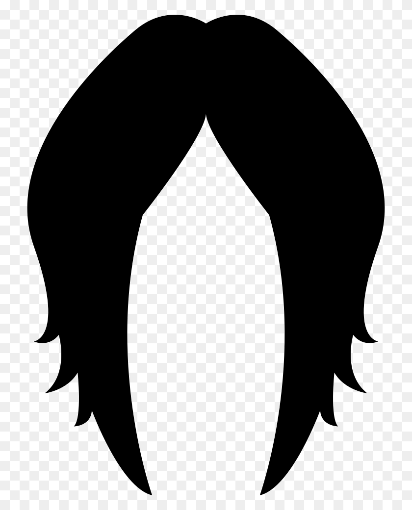 730x980 Female Hairstyle Wig Png Icon Free Download - Wig PNG