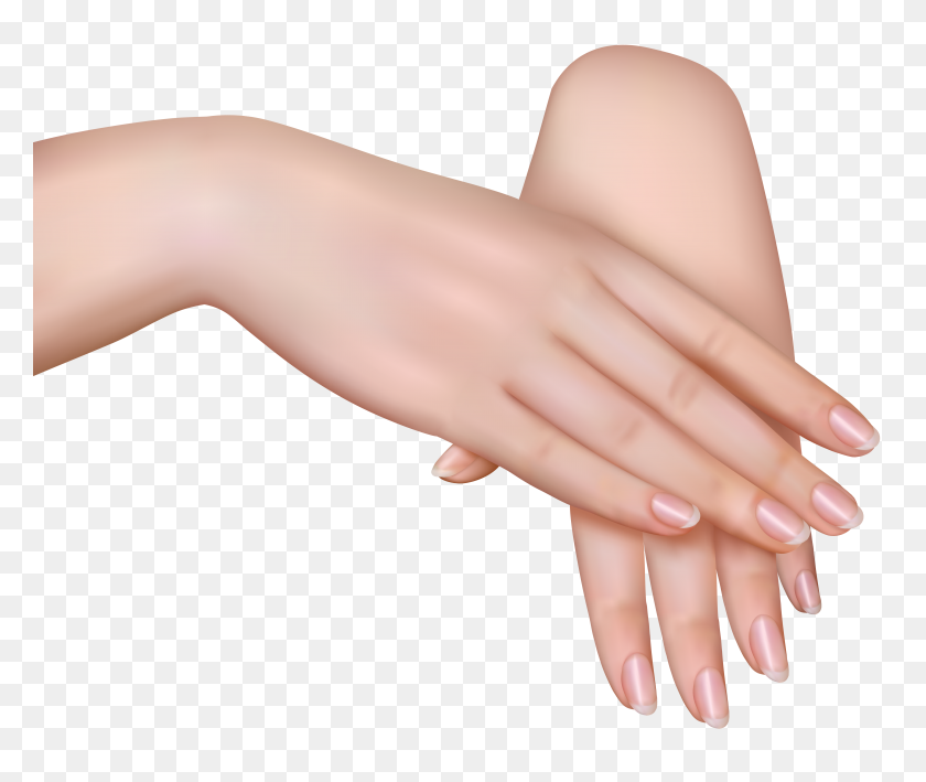 5997x4993 Female Hands Png Clipart - Finger PNG