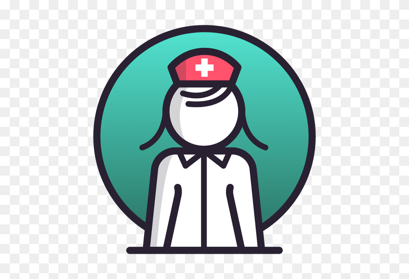 512x512 Icono De Enfermera Femenina - Icono De Enfermera Png