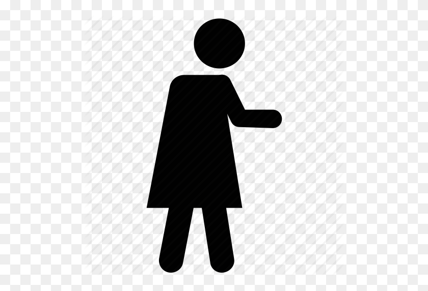 512x512 Mujer, Corriendo, Caminando, Icono De Mujer - Mujer Caminando Png