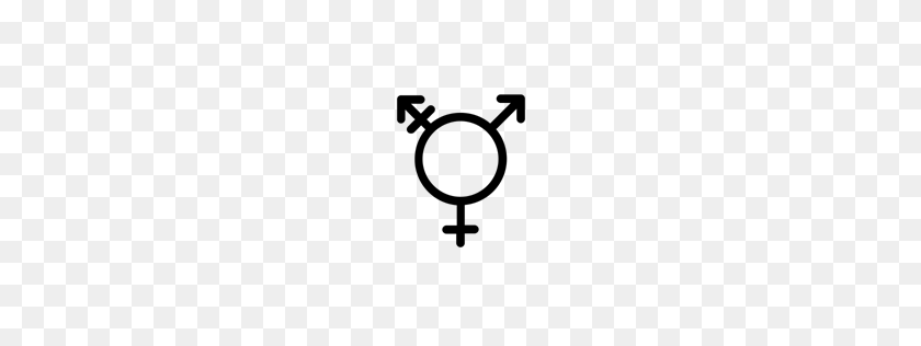 256x256 Female, Sexual Orientation, Transgender, Equality, Male, Gender Icon - Transgender Symbol PNG