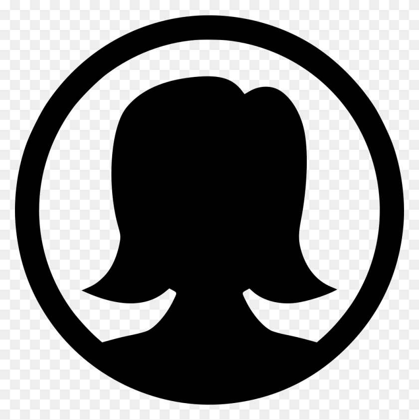 980x982 Female Shadow Circle Png Icon Free Download - Shadow PNG