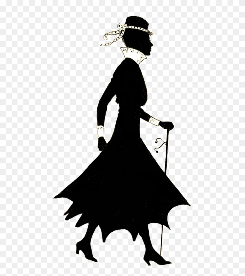506x886 Female Silhouette - Woman With Afro Clipart