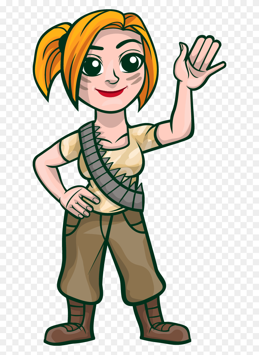 628x1091 Female Soldier Clipart Clip Art Images - Us Army Clipart
