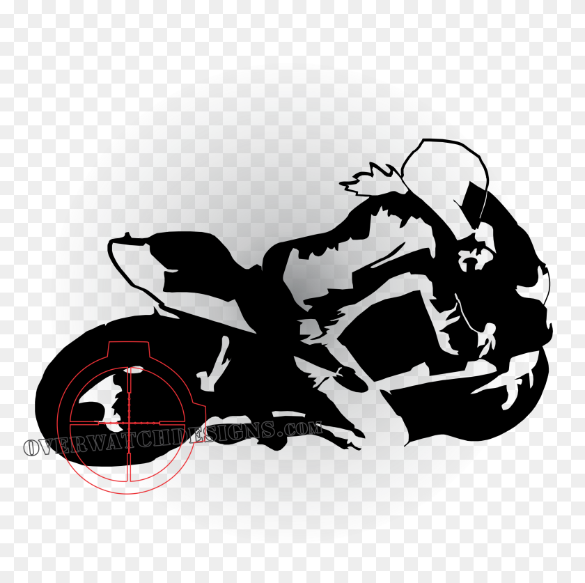 2401x2393 Female Sportbike Rider - Crotch Rocket Clipart
