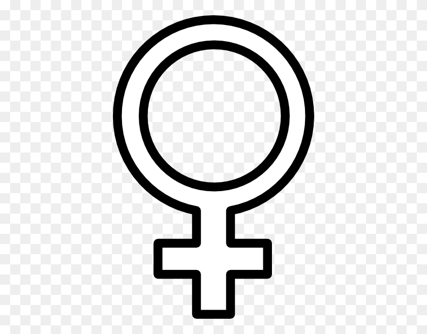 396x597 Female Symbol Clip Art - Feminism Clipart
