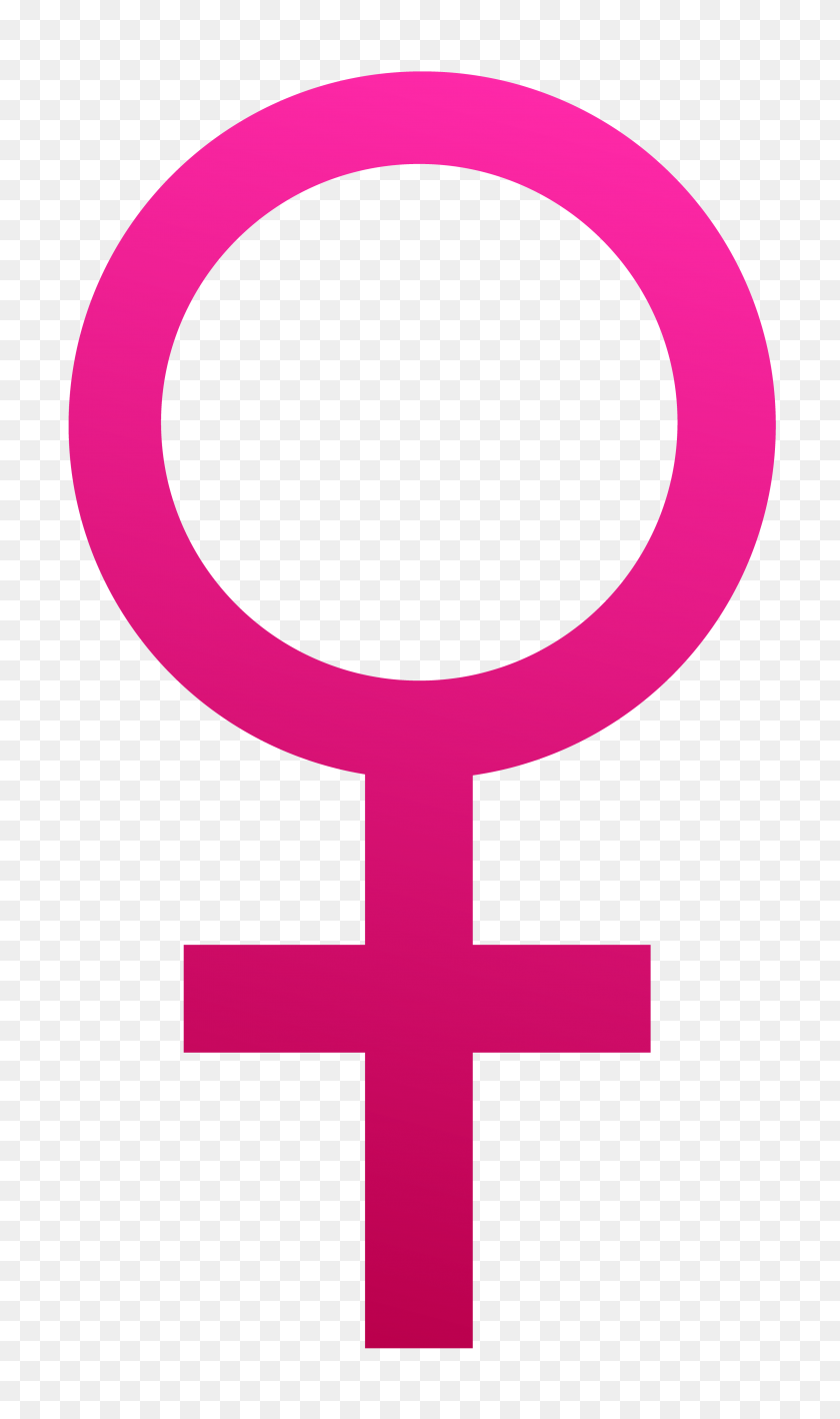 3230x5625 Female Symbol Pink Clip Art - Phoenix Clipart