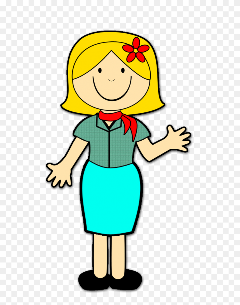 1236x1600 Mujer Maestra Clipart - Hombre Mujer Clipart