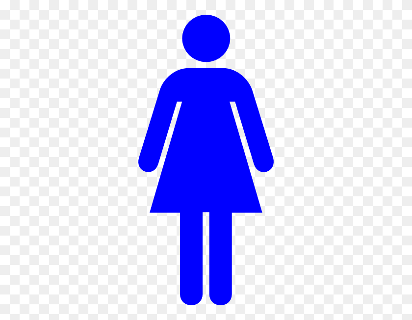 276x592 Female Toilet Sign Clip Art - Bathroom Clipart Images