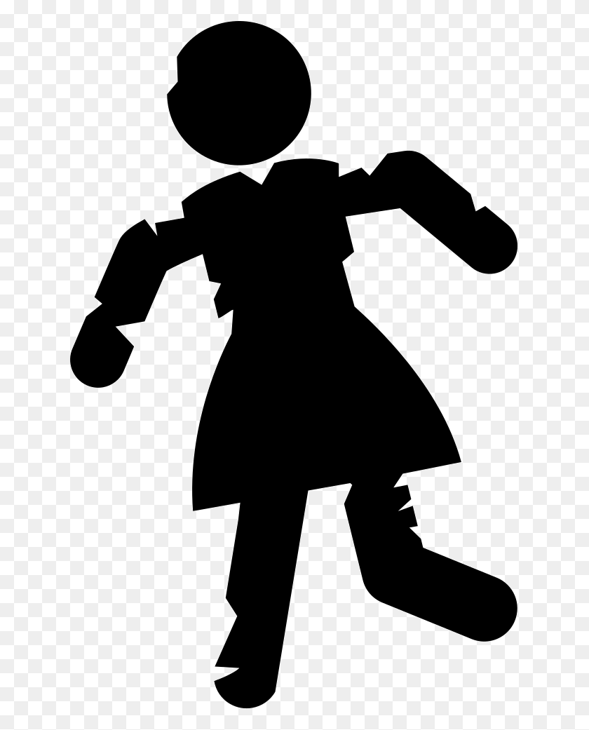 639x981 Female Zombie Png Icon Free Download - Zombie Silhouette PNG